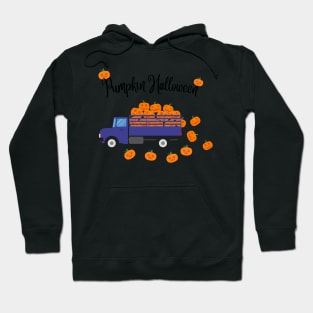 Pumpkin Halloween! Happy Fall Season Autumn Vibes Happy Halloween Thanksgiving and Fall Color Lovers Hoodie